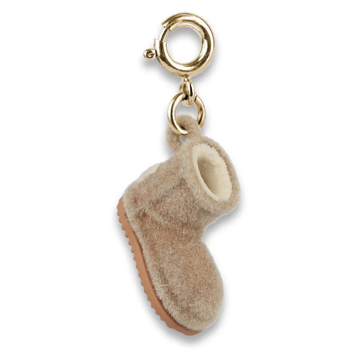 1504-Gold-Furry-Bootie