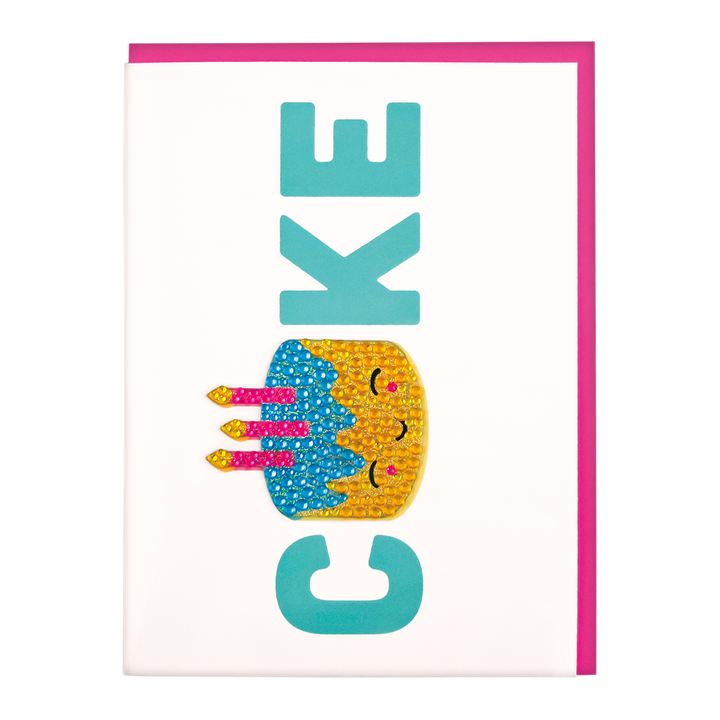 760-1107_BirthdayCakeRemovableRhinestoneDecalGreetingCard