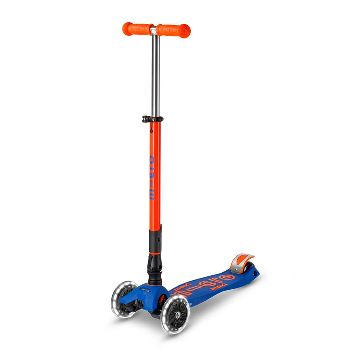 Maxi-Deluxe-Foldable-Neon-LED-Scooter-Blaze-Orange-Outdoor-26000334422103